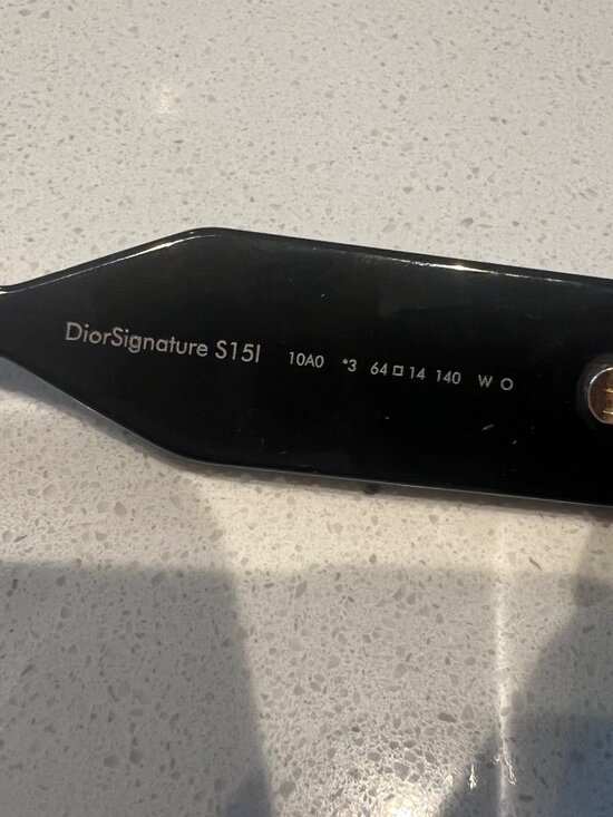DIOR DiorSignature S15I 64MM Cat-Eye BLACK Sunglasses main image 6